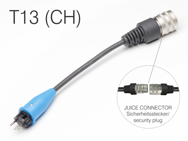 T13 (CH) JUICE CONNECTOR Safety Adapter